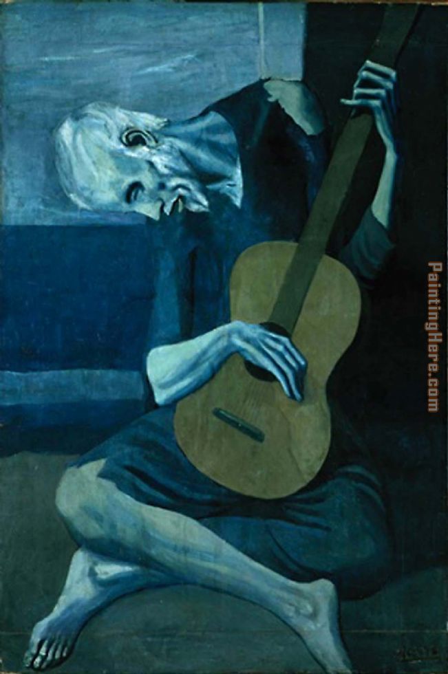 Pablo Picasso The Old Guitarist